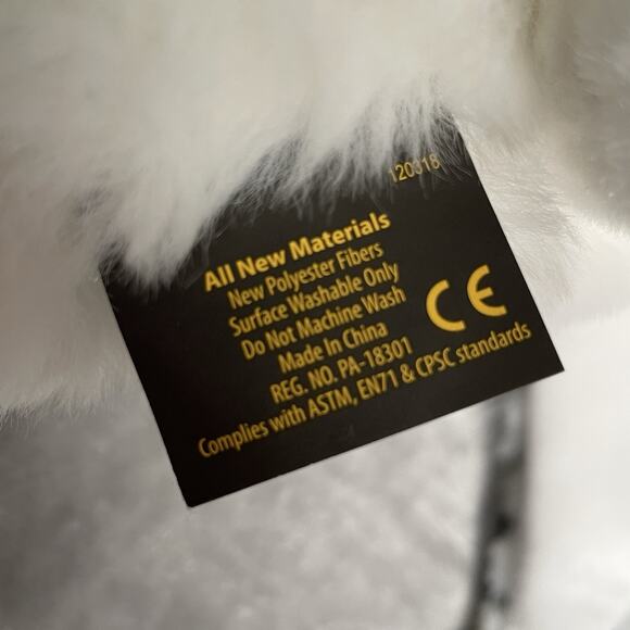 Harry Potter Owl Hedwig Collector Plush Wizarding World Noble Collection 12” - Picture 6 of 12